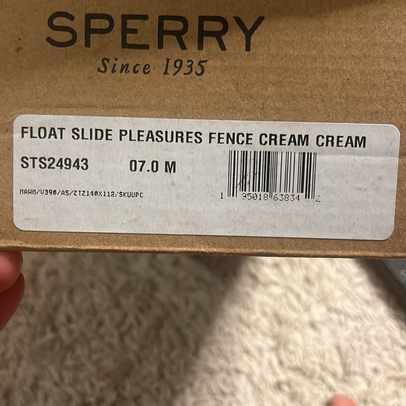 Sperry Float Slide Splash 💦 Paint Design Unisex EUC - Picture 5 of 5